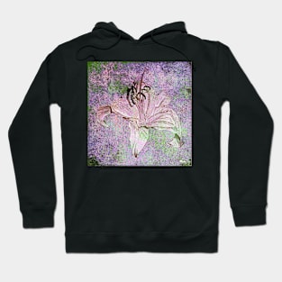 Pink Lily Distressed Hoodie